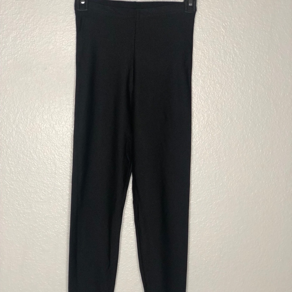 Spandex shiny leggings
